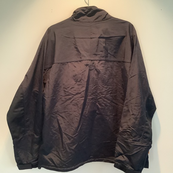 NWT Timberland Men Black Waterproof Packable Quarter Zip Pullover Jacket Sz Med - Picture 9 of 10